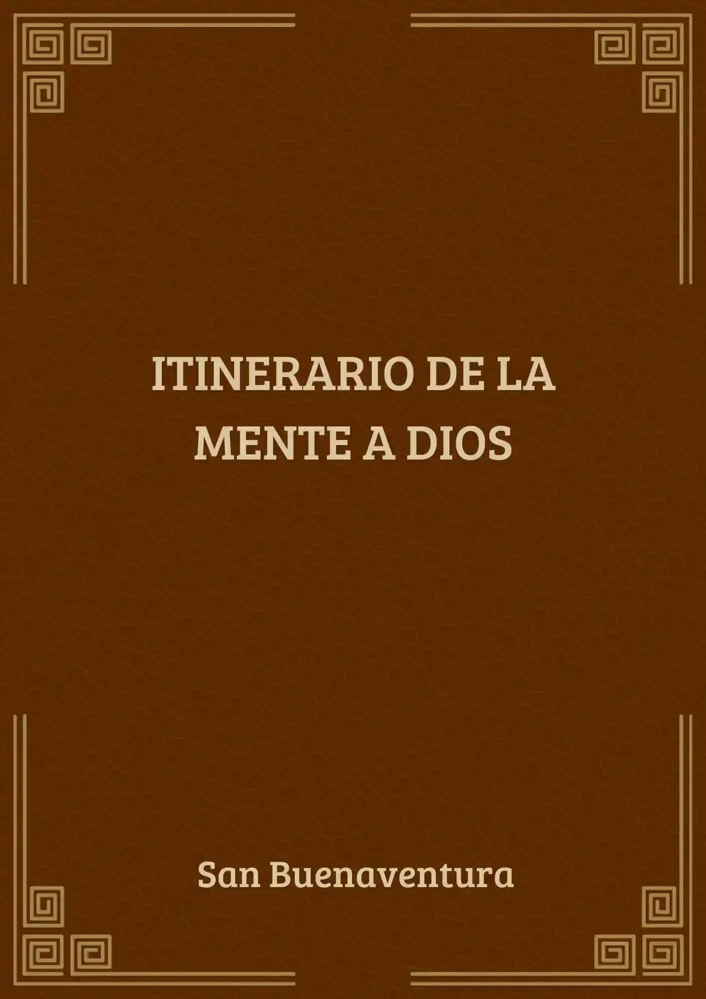 Itinerario de la mente a Dios